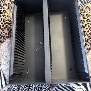 Black Electronics Component Holder